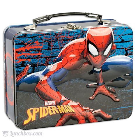 amazing spider man lunch box metal|Spider-Man lunch box near me.